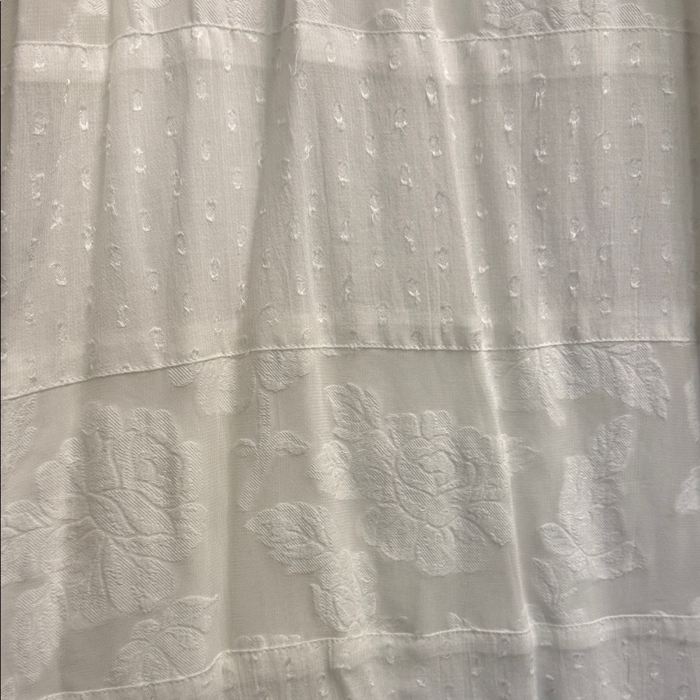 LOFT Ivory Textured Dress - Picture 2 of 4